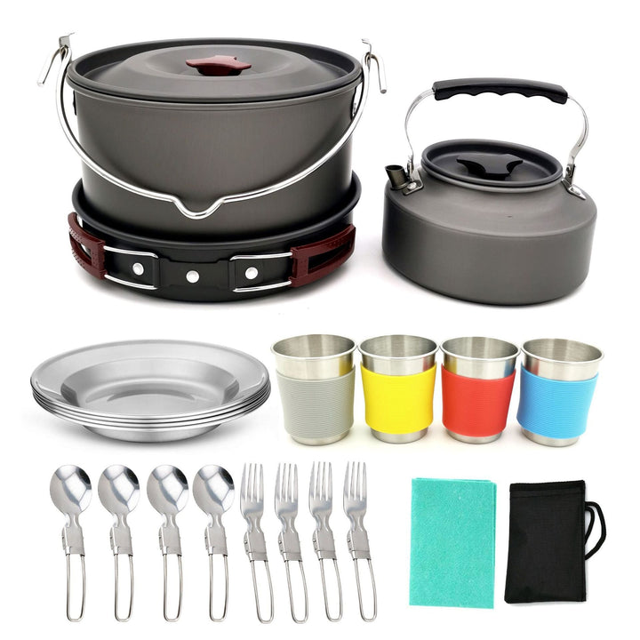 Elevate Your Outdoor Cooking with Our Camping Cookware Set