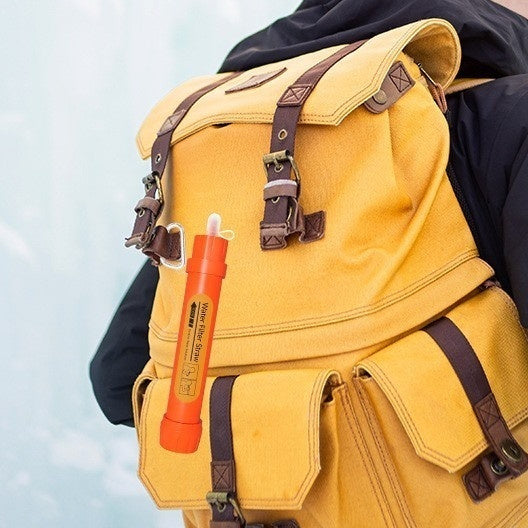 Experience the Great Outdoors with Confidence: The Outdoor Water Purification Straw