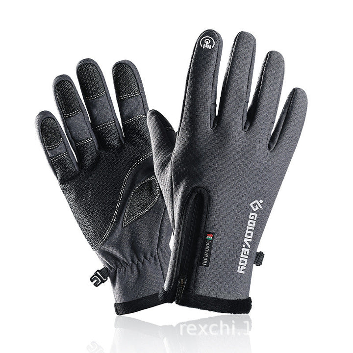 Stay Warm and Comfortable with Our Cycling Gloves Plus Velvet Winter Warm Gloves