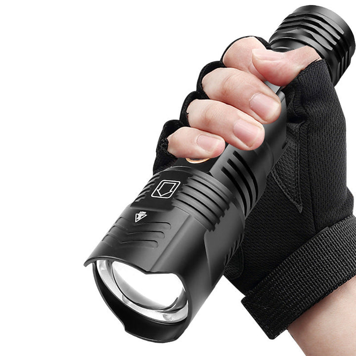 Illuminate Your Adventures with the USB Zoom XHP99 Outdoor Flashlight