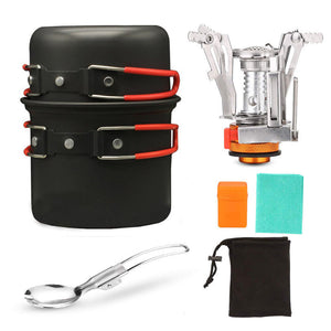 Elevate Your Outdoor Cooking Experience with Our Portable Folding Cookware Set