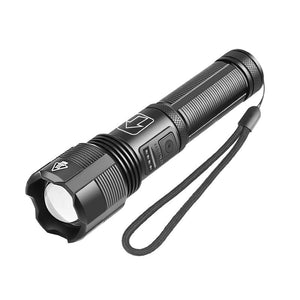 Illuminate Your Adventures with the Black Alloy Flashlight