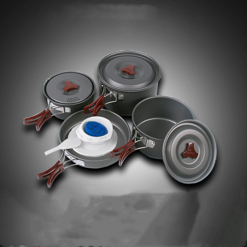 Elevate Your Outdoor Cooking with Our Picnic Cookware Set