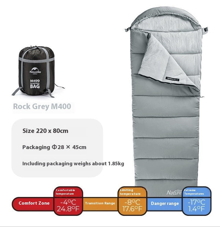 Experience the Great Outdoors with Our Double-Person Tent Camping Portable Sleeping Bag