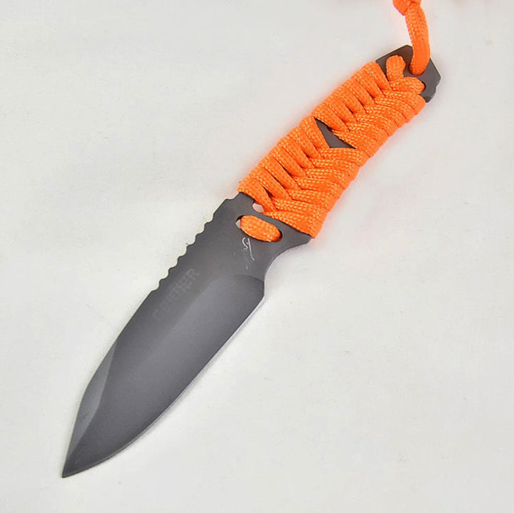 The Essential Tool for Every Adventurer: Portable Straight Knife Survival Multi-function Knife
