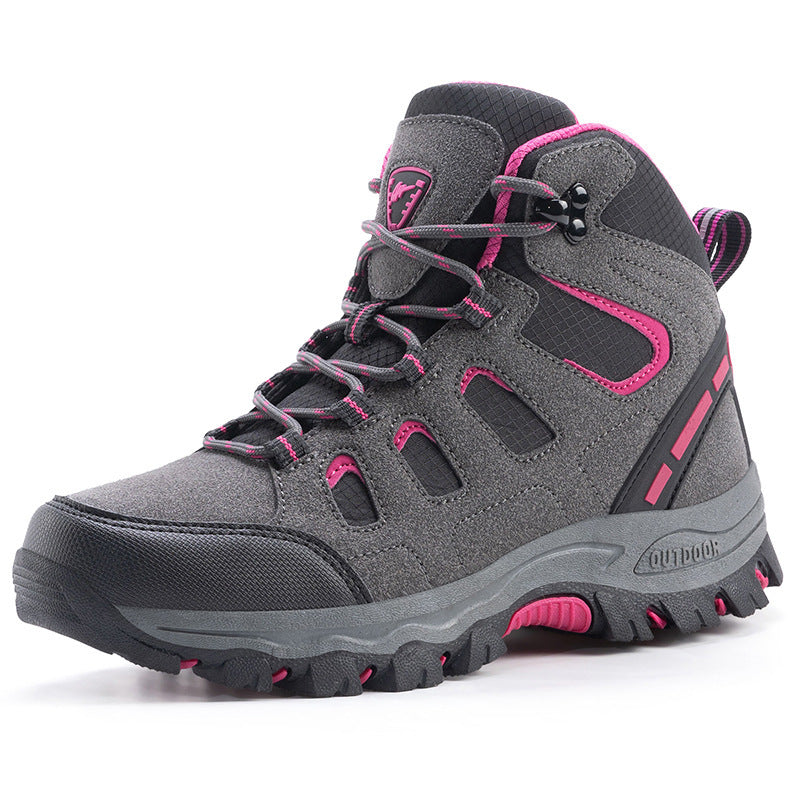 Couple's High-top Breathable Waterproof  Mountaineering Shoes