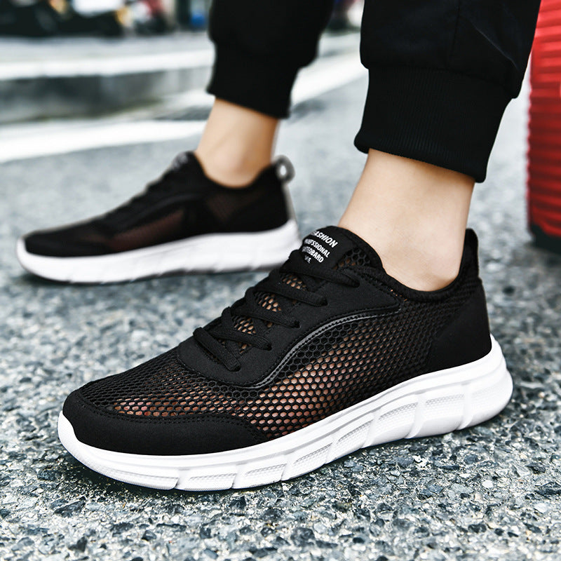 Summer Breathable Hollow Mesh Sports Shoes