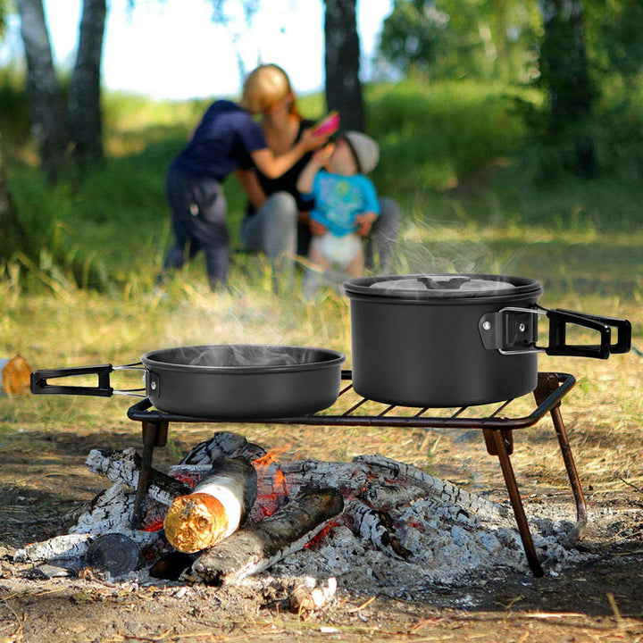 Camping Cooker Teapot Combination Picnic Pot Set