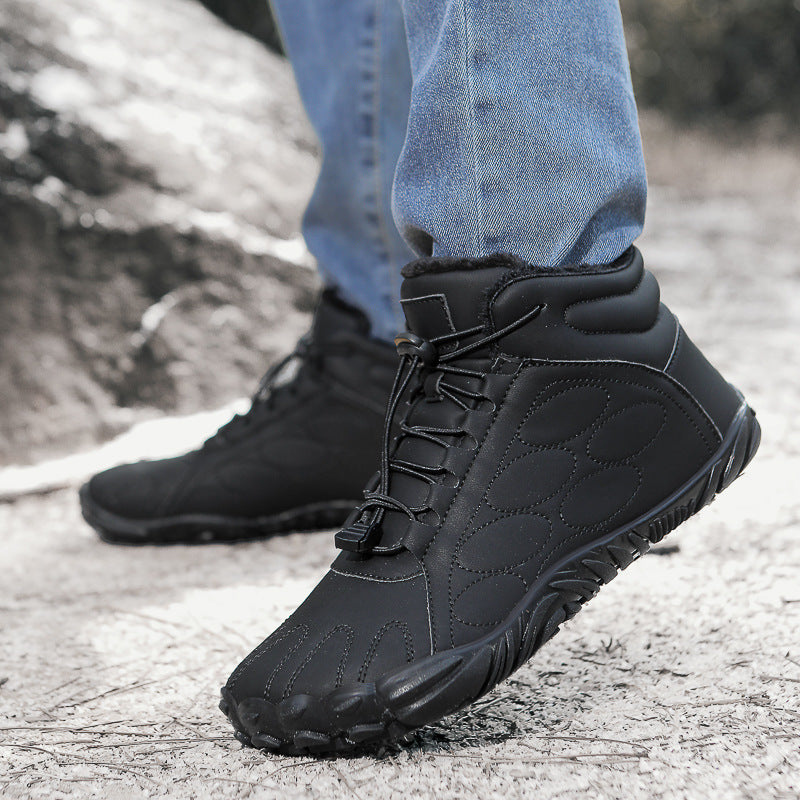 Men And Women Fleece-lined Warm Snow Boots