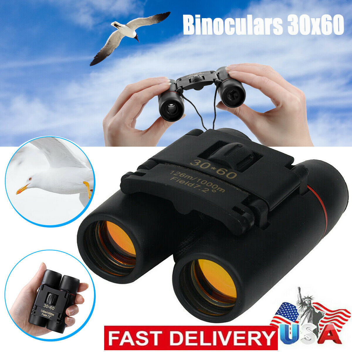 Hunting Outdoor Small Pocket Binoculars
