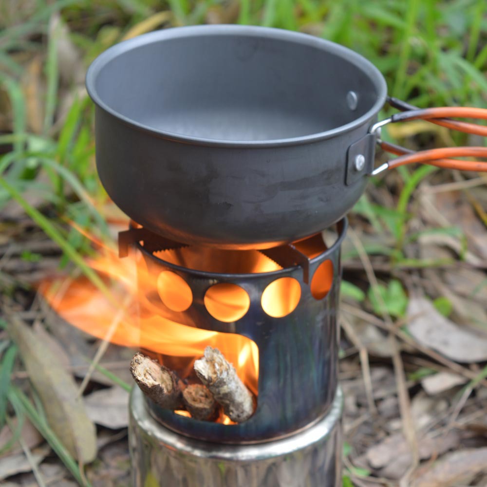Stainless Steel Stove And Cooking Pot