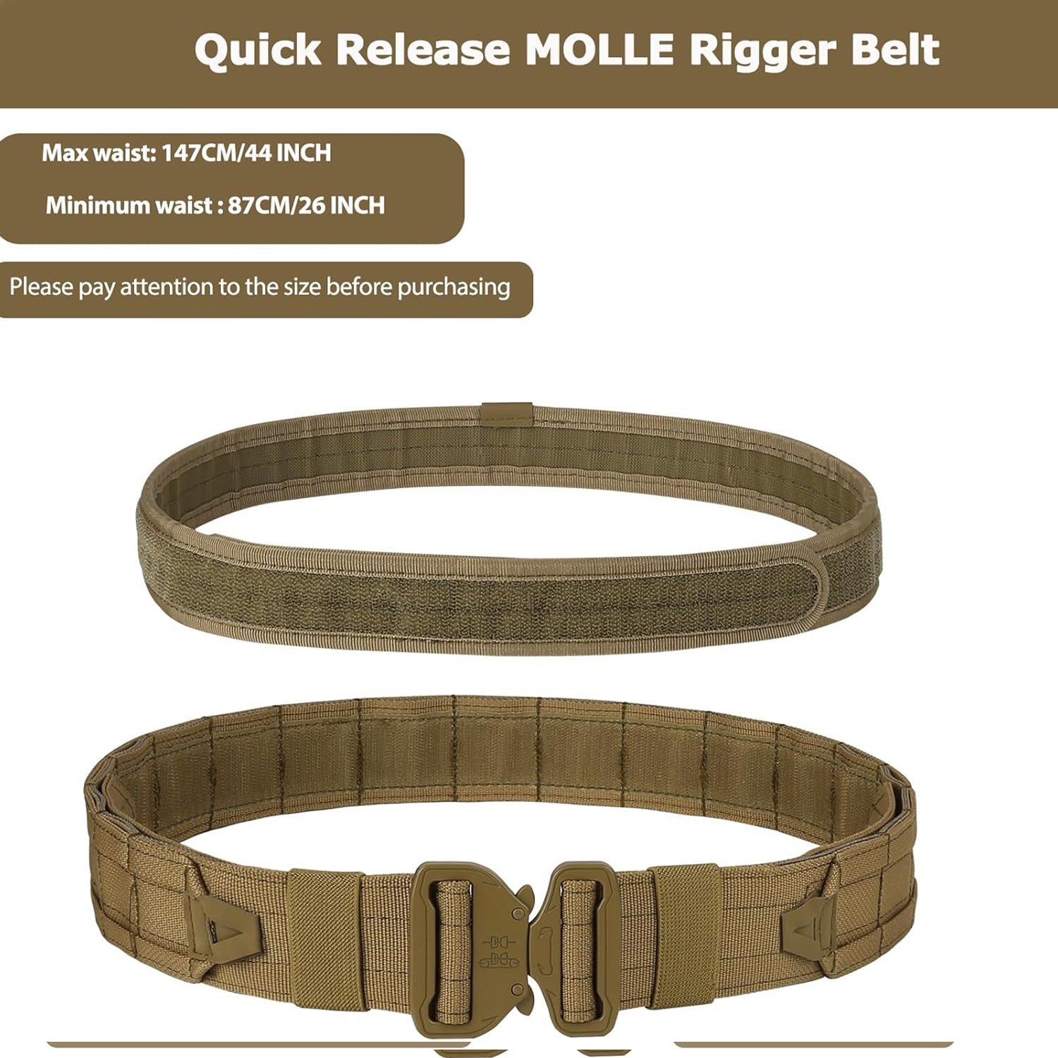 Eight-piece Set Quick Release Equipment Waist Bag