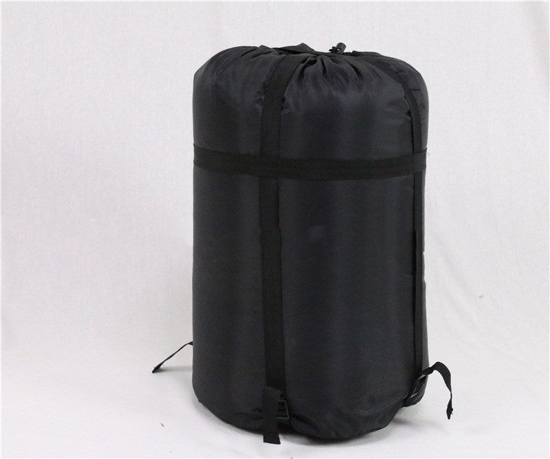 Double Thickened Camping Sleeping Bag With Pillow