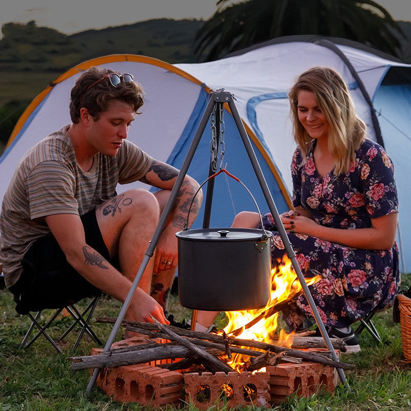 Outdoor Hanging Pot Picnic Supplies Cookware Set