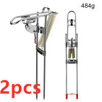 Fishing Rod Holder Spring Automatic Stainless Steel