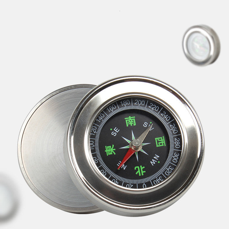 Stainless Steel Portable Outdoor Camping Compass
