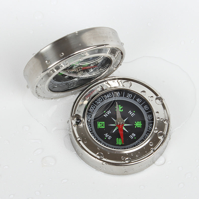 Stainless Steel Portable Outdoor Camping Compass