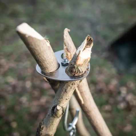 Stainless Steel Hanger Camping Tripod Hanging Pot Rack
