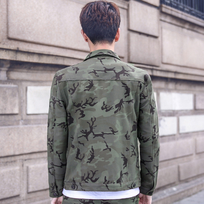 Camouflage Overalls Men's Jackets