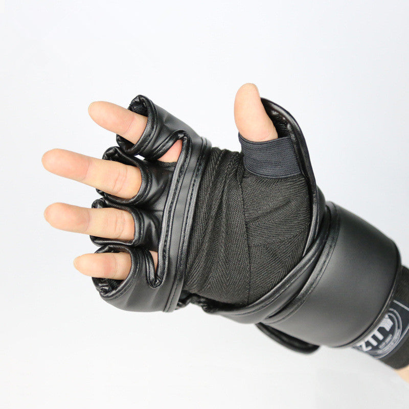 Fighting Boxing Gloves Half-finger Gloves