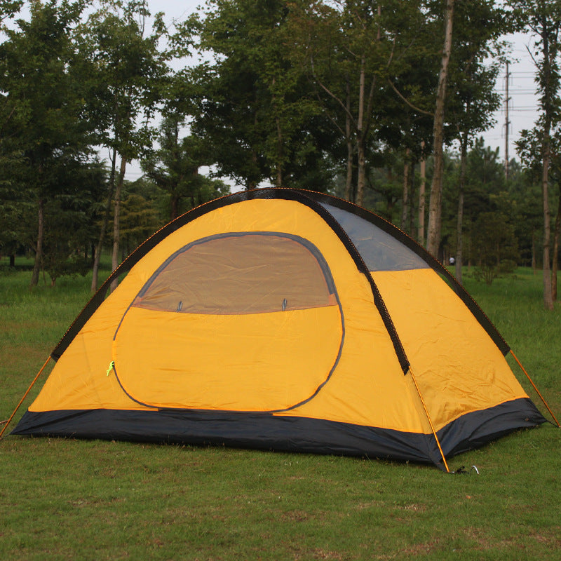 Camping Double-layer Aluminum Pole Tent