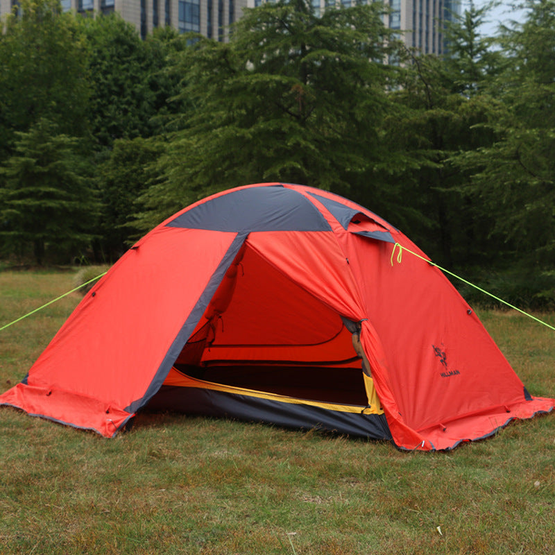 Camping Double-layer Aluminum Pole Tent