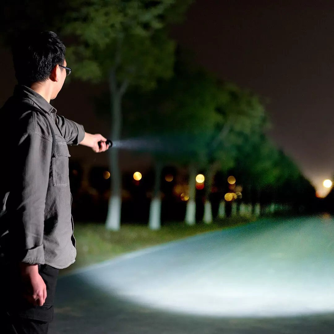 Rechargeable Flashlight With Long Battery Life