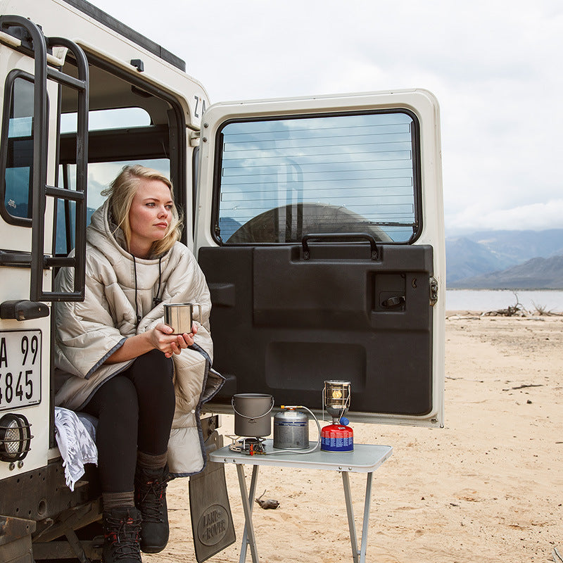 Camping Sleeping Bag Travel Wearable Cloak