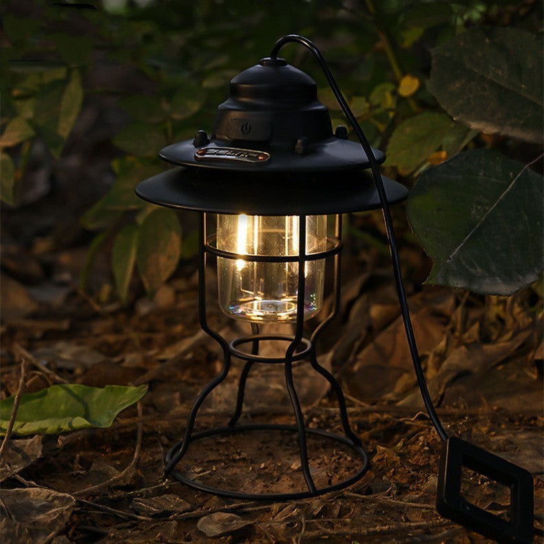 Portable Retro Barn Lantern Multifunctional Lighting