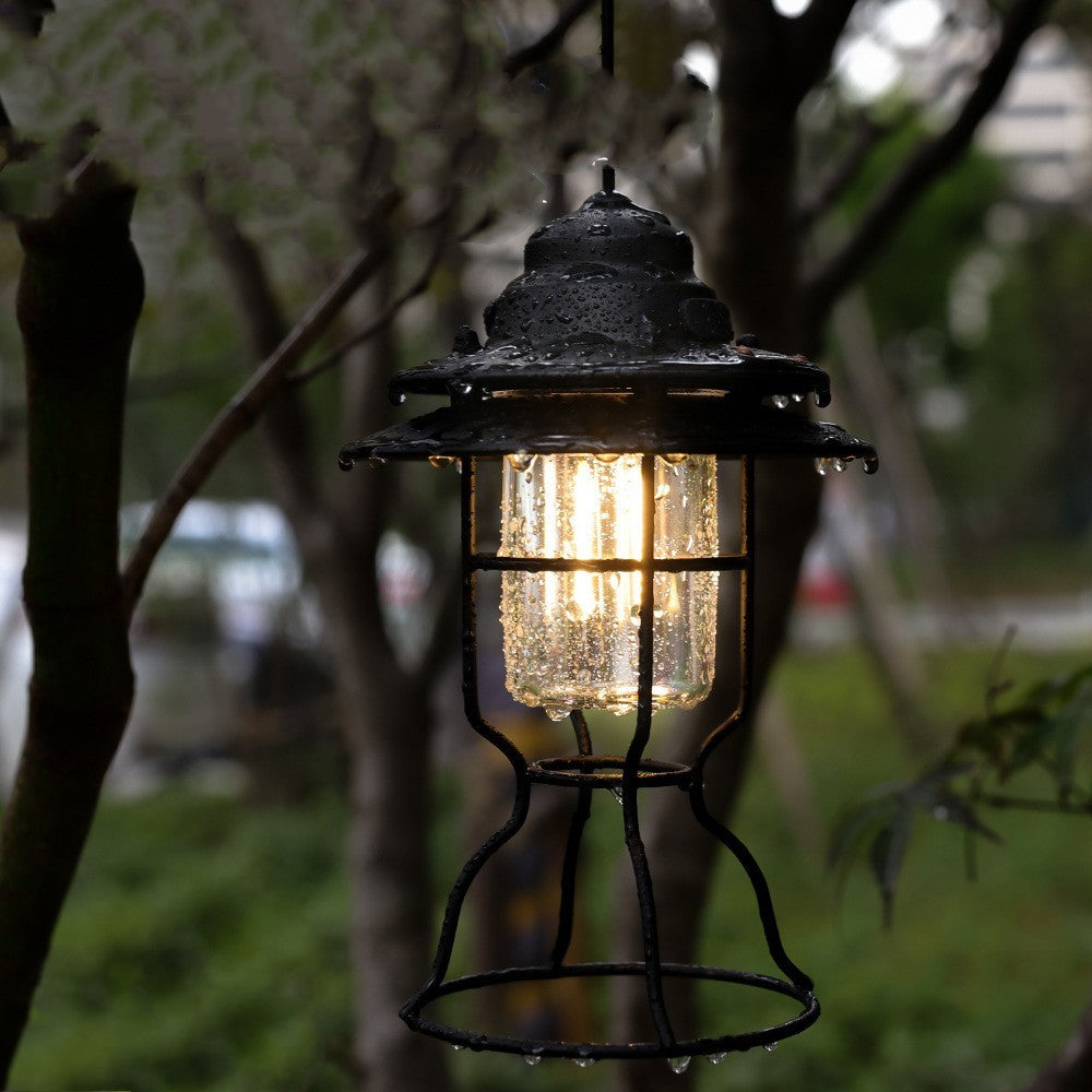 Portable Retro Barn Lantern Multifunctional Lighting