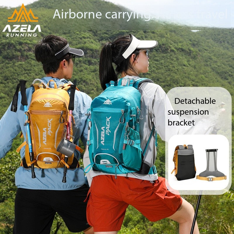 AZELA 30L Orange Hiking Backpack
