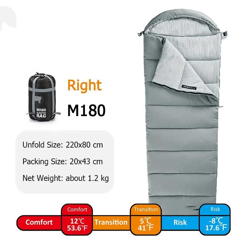 Double Tent Camping Washable Cotton Sleeping Bag
