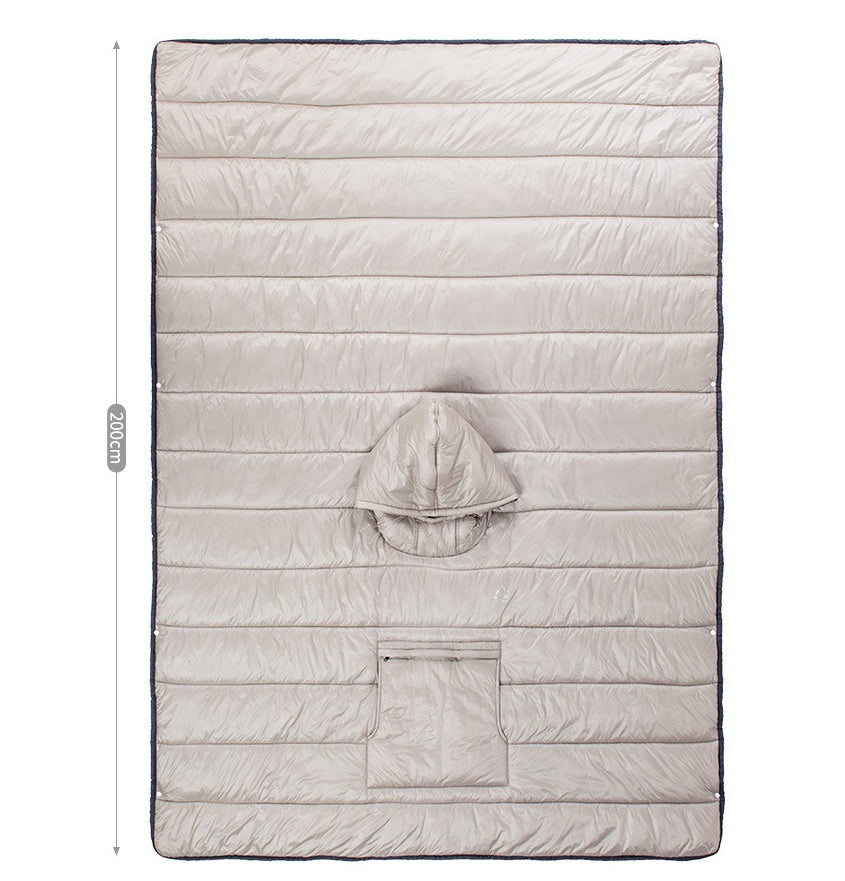Camping Sleeping Bag Travel Wearable Cloak