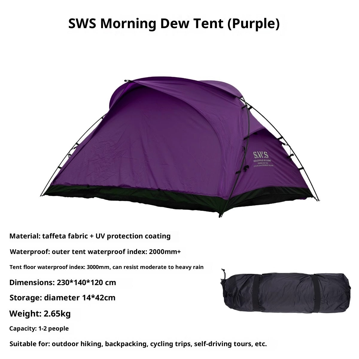 Sphere-shaped Tent Inner Tent Outdoor Waterproof Shelter