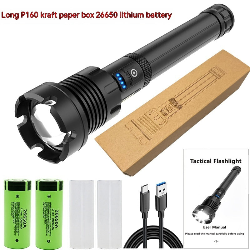 Flashlight Outdoor Camping Emergency Rechargeable