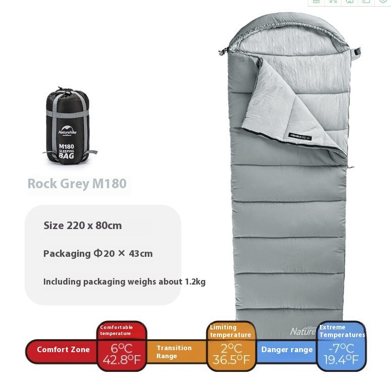 Double-person Tent Camping Portable Sleeping Bag