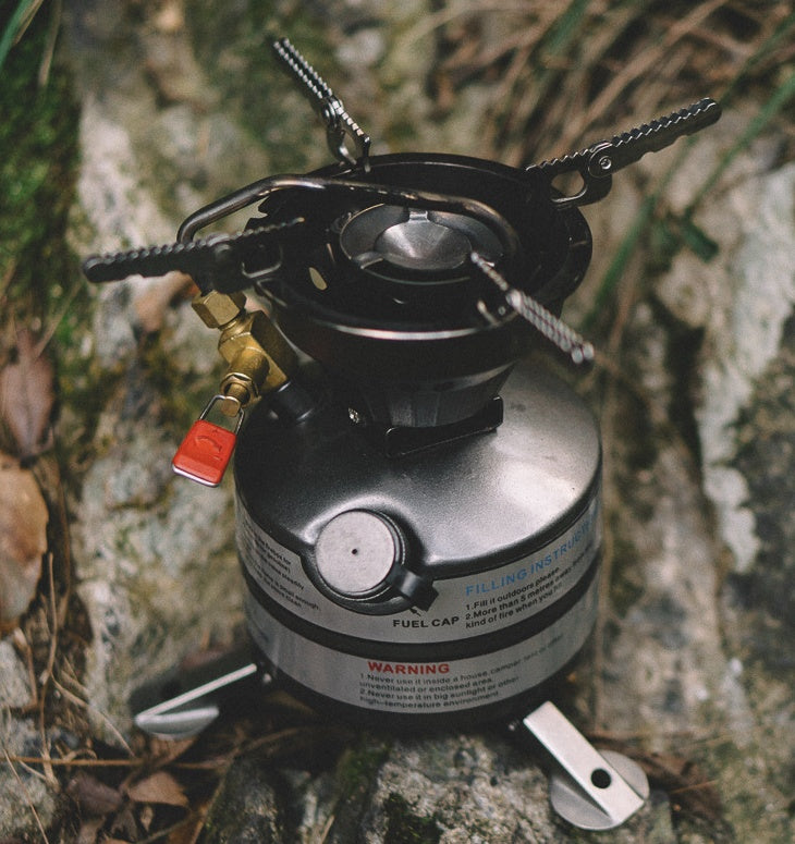 Field Oilstove Camping Integrated Fierce Fire Gasoline Stove
