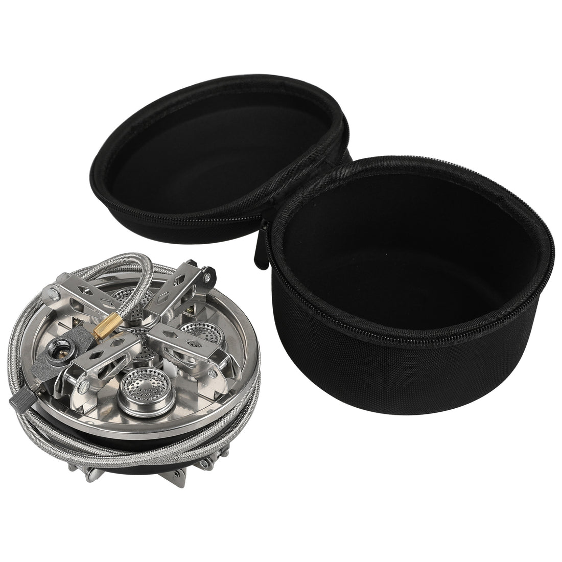 Portable Foldable Camping Stainless Steel Split Stove