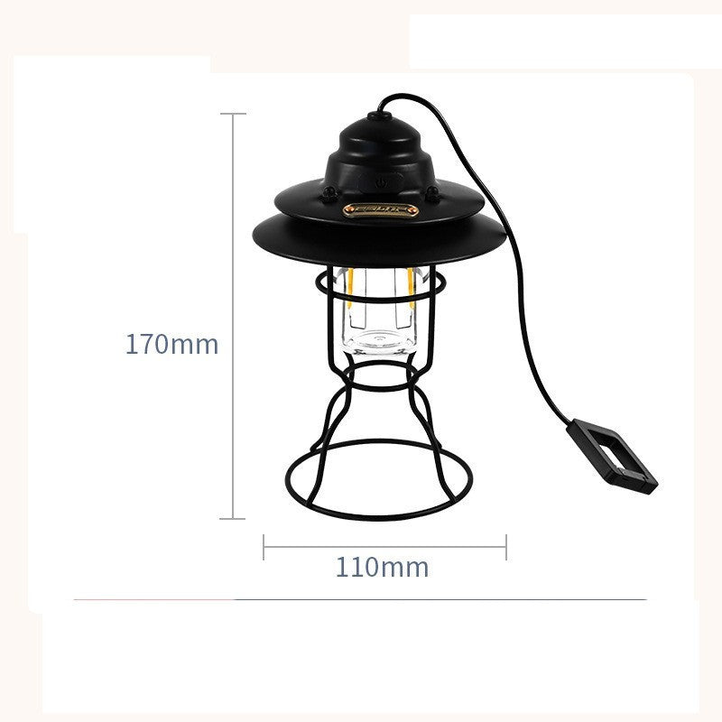 Portable Retro Barn Lantern Multifunctional Lighting