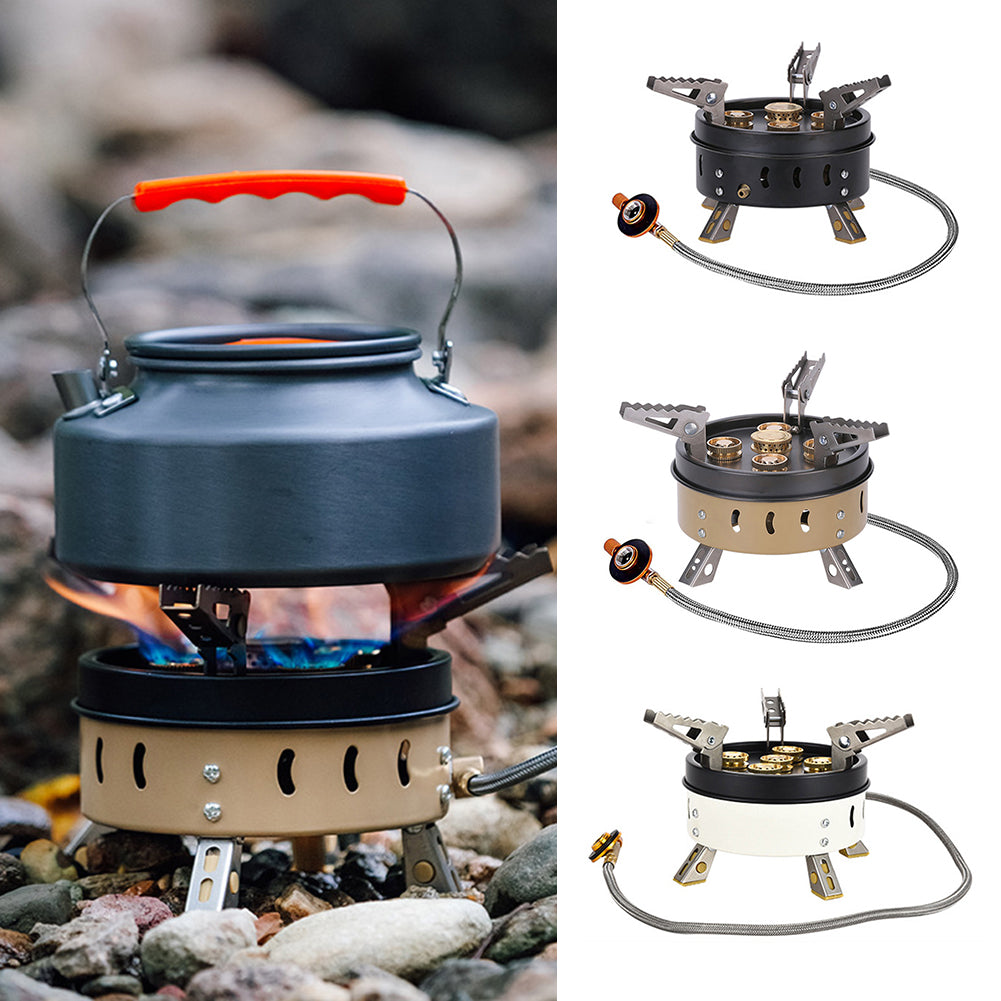 Camping Cookout Gas Stove Holder Set