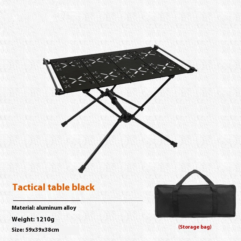 Outdoor Aluminum Alloy Camping Folding Table