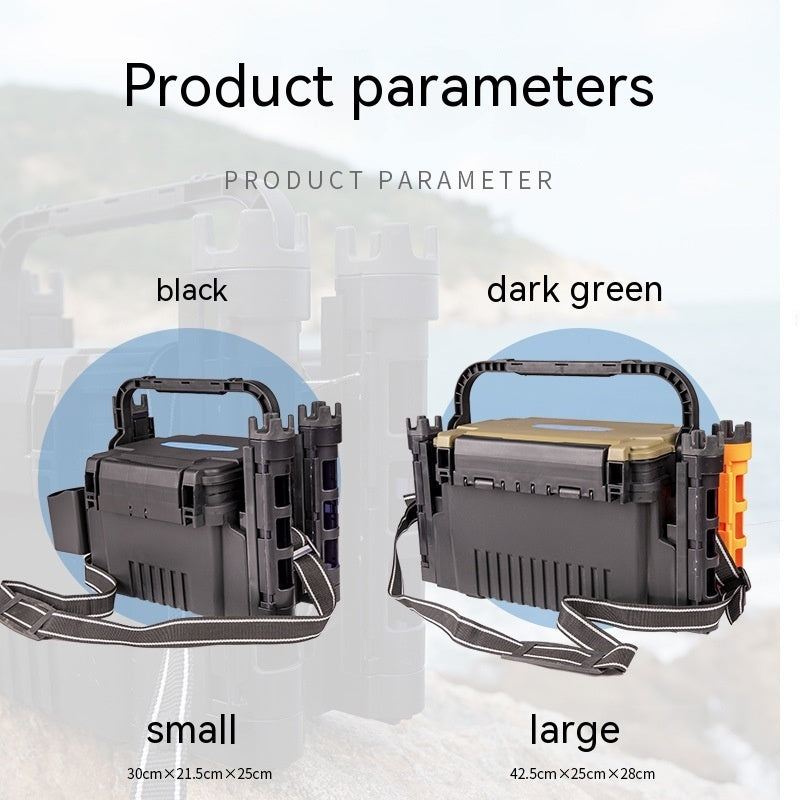 Multi-functional Lure Tool Storage Plastic Fishing Pole