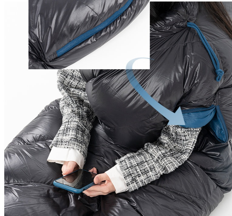 Cold-proof Mummified Professional Camping Sleeping Bag