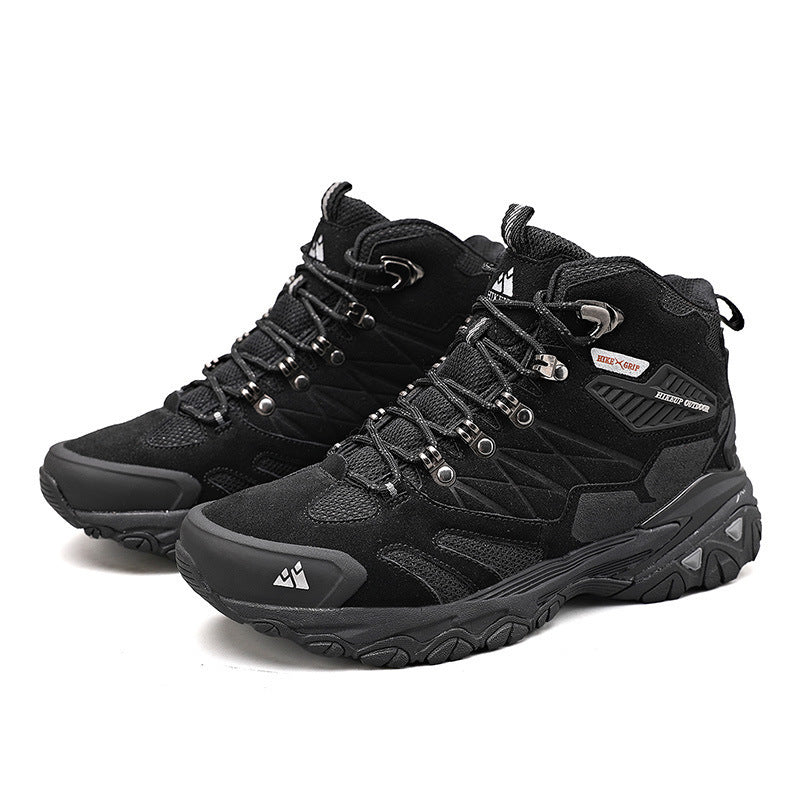 High-top Waterproof Non-slip Men's Hiking Shoes