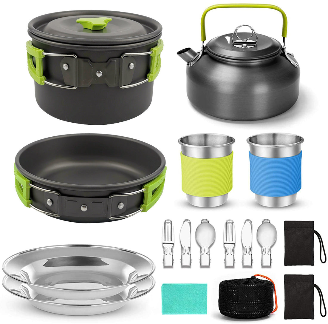 Camping Cooker Teapot Combination Picnic Pot Set