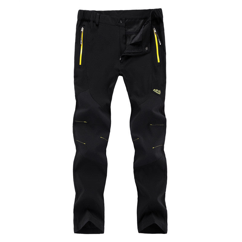Summer stretch big size quick-drying pants