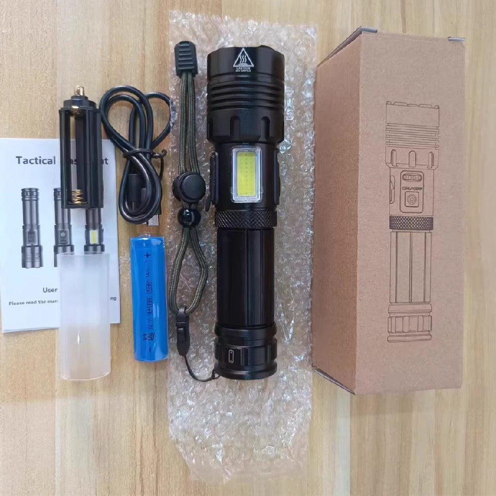 Flashlight Outdoor Camping Emergency Rechargeable