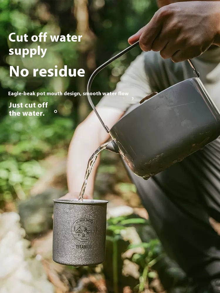 12L Outdoor Camping Outdoor Boiling Teapot