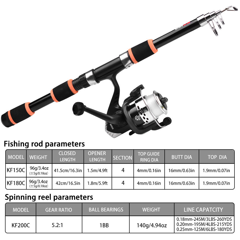 Tossing Casting Rods Fishing Wheel Fishing Rod
