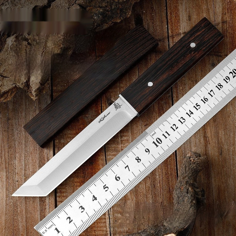 Outdoor Survival Portable Knife Straight Knife Saber